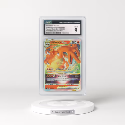 2022 Charizard VSTAR vs Rayquaza VMAX Deck Set #002/030 Charizard VSTAR - Holo Charizard VSTAR Deck (CGC 9 MINT)