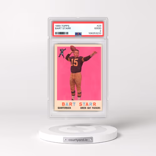 1959 Topps #23 Bart Starr (PSA 2 GOOD)