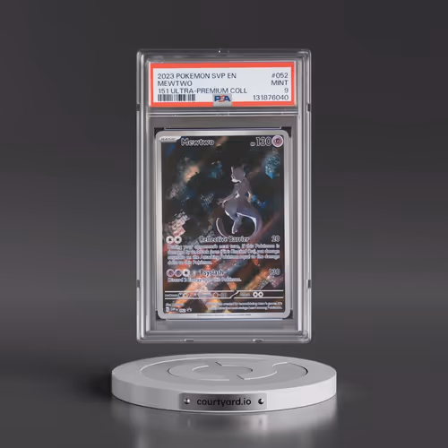 2023 Pokémon Svp EN-SV Black Star Promo #052 Mewtwo - 151 Ultra-Premium Collection (PSA 9 MINT)