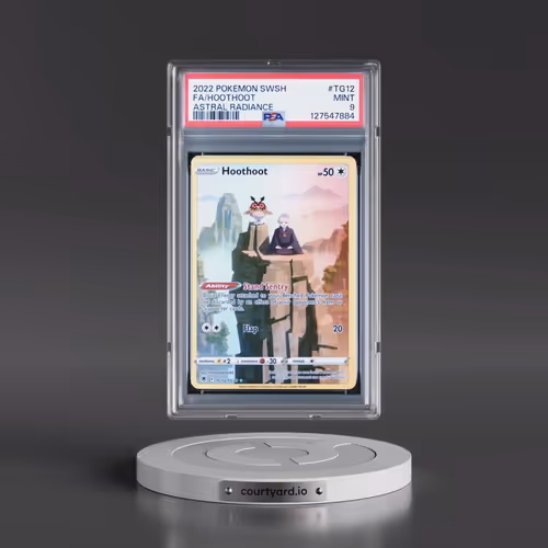 2022 Pokémon Sword & Shield Astral Radiance #TG12 Hoothoot - Full Art (PSA 9 MINT)