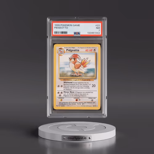 1999 Pokémon Game #22 Pidgeotto (PSA 7 NM)