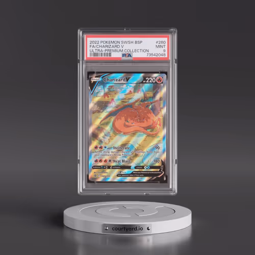 2022 Pokémon Swsh Black Star Promo #260 Charizard V - Holo Full Art Sword & Shield Ultra-Premium Col