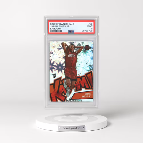 2022 Panini Crown Royale Kaboom! #22 Jabari Smith Jr. (PSA 9 MINT)