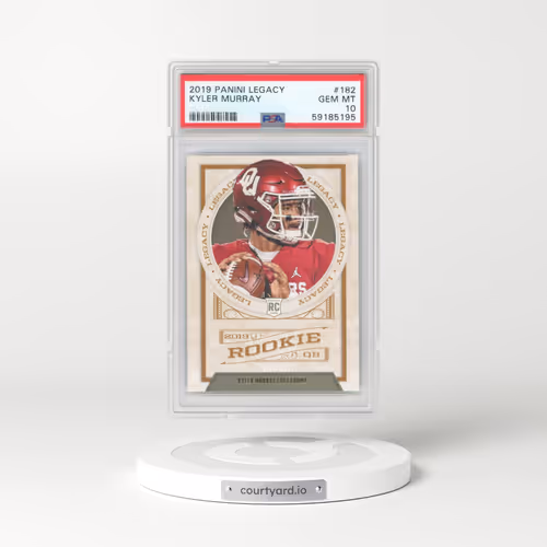 2019 Panini Legacy #182 Kyler Murray (PSA 10 GEM MINT)