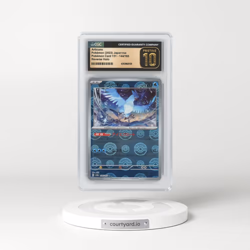 2023 Pokémon Card 151 #144/165 Articuno - Reverse Holo Poké Ball (CGC 10 PRISTINE)