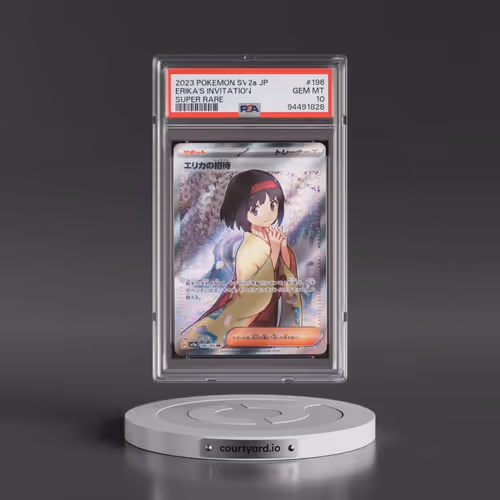 2023 Pokémon Sv2a-Pokemon 151 #196 Erika's Invitation - Super Rare (PSA 10 GEM MINT)