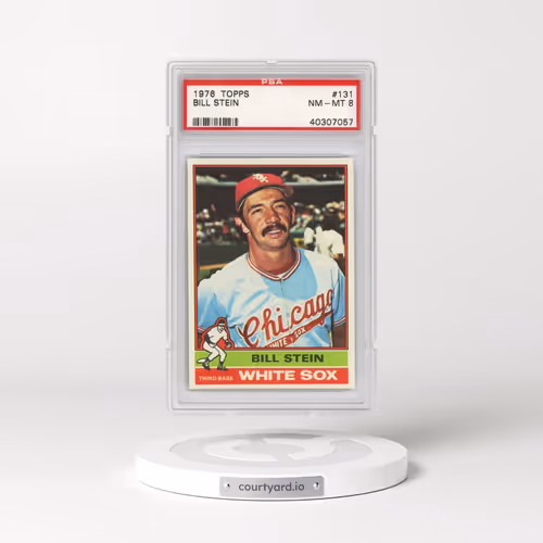 1976 Topps #131 Bill Stein (PSA 8 NM-MT)