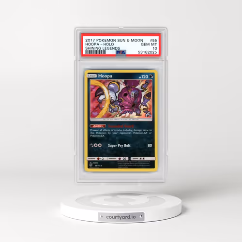 2017 Pokémon Sun & Moon Shining Legends #55 Hoopa - Holo (PSA 10 GEM MINT)