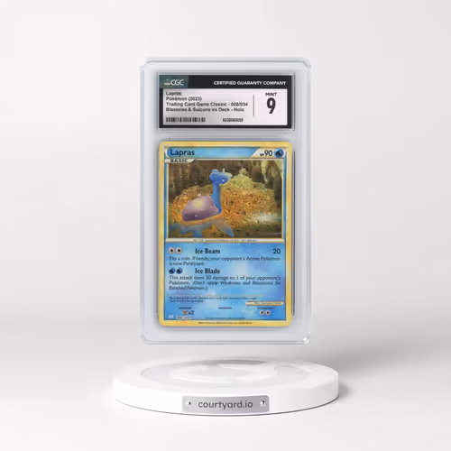 2023 Trading Card Game Classic - CLV, CLC, CLB #008/034 Lapras - Holo Blastoise & Suicune ex Deck -