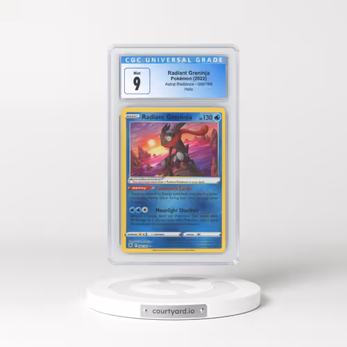 2022 Astral Radiance #46 Radiant Greninja (CGC 9 MINT)