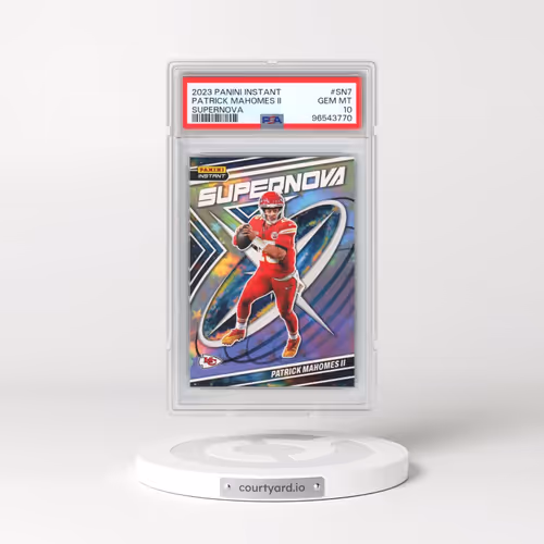 2023 Panini Instant Supernova #SN7 Patrick Mahomes II (PSA 10 GEM MINT)