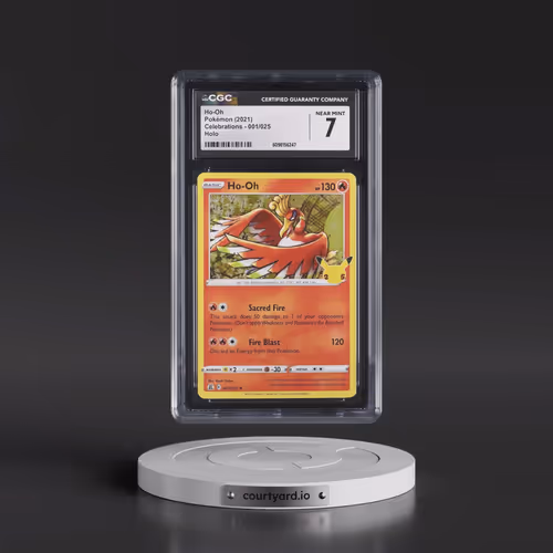 2021 Celebrations #001/025 Ho-Oh - Holo (CGC 7 NM)