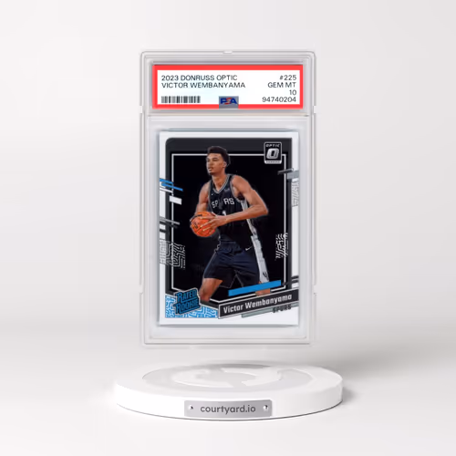 2023 Panini Donruss Optic #225 Victor Wembanyama (PSA 10 GEM MINT)