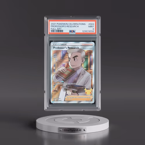 2021 Pokémon Celebrations #024 Professor's Research - Full Art (PSA 9 MINT)