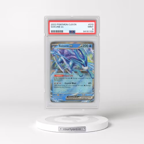 2023 Pokémon Clb-Trading Card Game Classic Blastoise & Suicune EX Deck #010 Suicune EX - Holo (PSA 9 MINT)