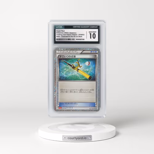 2023 Trading Card Game Classic - CLF, CLL, CLK #019/032 Super Rod - Charizard & Ho-Oh ex Deck - CLL Holo (CGC 10 GEM MINT)