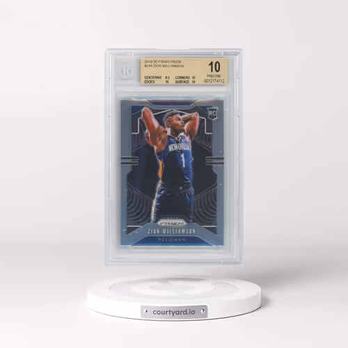 2019 Panini Prizm #248 Zion Williamson (BGS 10 PRISTINE)