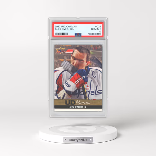 2013 Upper Deck Canvas #C25 Alex Ovechkin (PSA 10 GEM MINT)