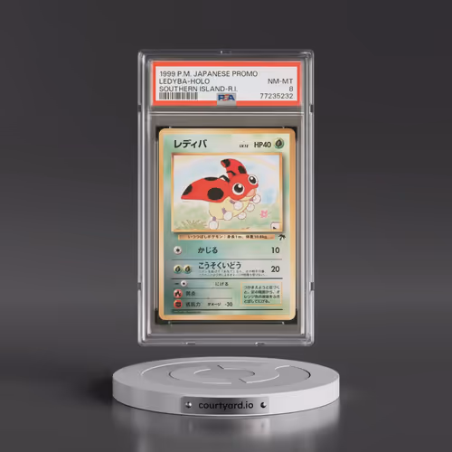 1999 Pokémon Promo Southern Islands Ledyba - Holo Southern Island-R.I. (PSA 8 NM-MT)