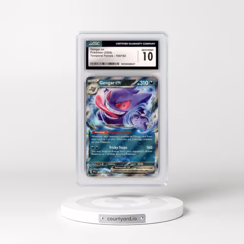 2023 Temporal Forces - TEF EN #104/162 Gengar ex (CGC 10 GEM MINT)