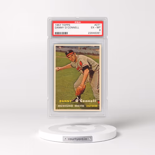 1957 Topps #271 Danny O'Connell (PSA 6 EX-MT)