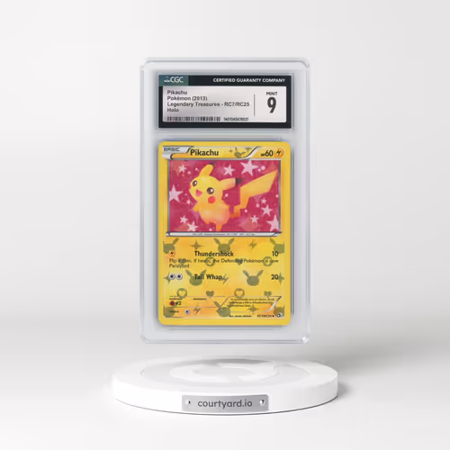 2013 Legendary Treasures #RC7/RC25 Pikachu - Holo (CGC 9 MINT)