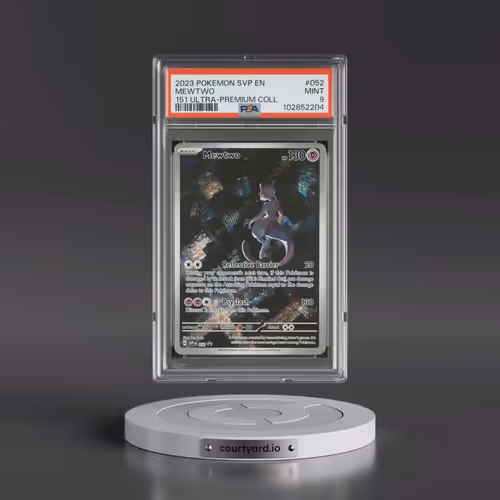 2023 Pokémon Svp EN-SV Black Star Promo #052 Mewtwo - 151 Ultra-Premium Collection (PSA 9 MINT)