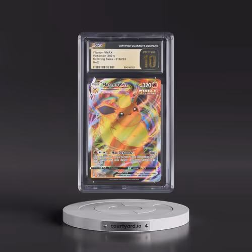 2021 Evolving Skies #018/203 Flareon VMAX - Holo (CGC 10 PRISTINE)