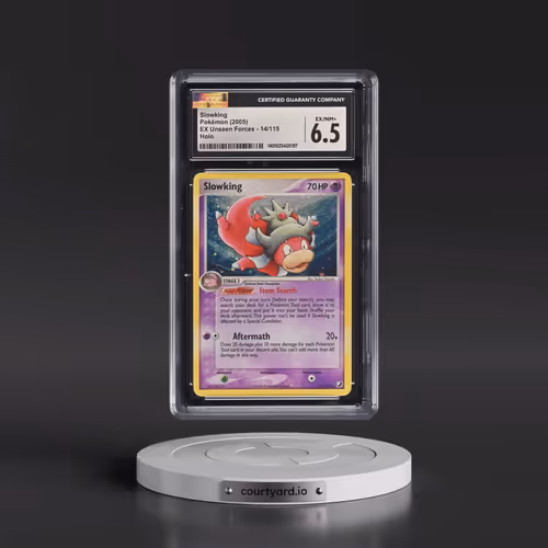 2005 EX Unseen Forces #14/115 Slowking - Holo (CGC 6.5 EX-NM+)