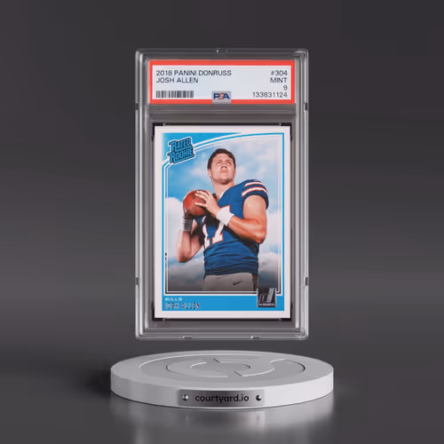 2018 Panini Donruss #304 Josh Allen (PSA 9 MINT)