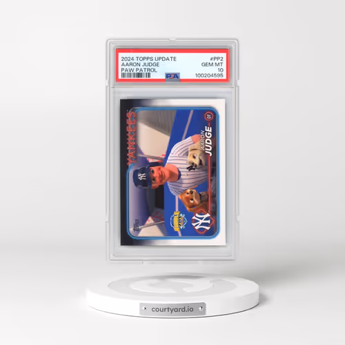 2024 Topps Update Paw Patrol #PP2 Aaron Judge (PSA 10 GEM MINT)