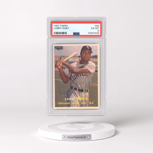 1957 Topps #85 Larry Doby (PSA 6 EX-MT)