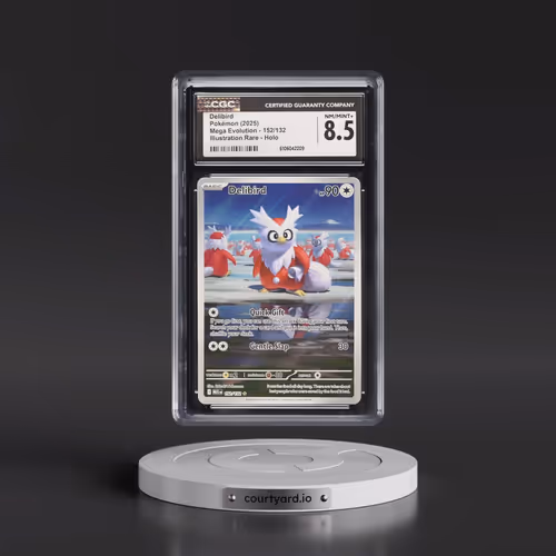 2025 Mega Evolution - MEG EN #152/132 Delibird - Illustration Rare Holo (CGC 8.5 NM-MT+)