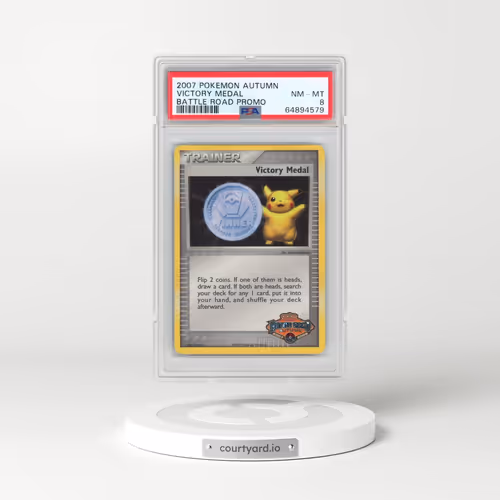 2007 Pokémon Autumn Battle Road Promo Victory Medal (PSA 8 NM-MT)