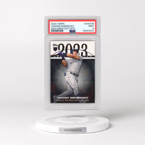 2024 Topps 2023 Greatest Hits #23GH26 Jasson Dominguez (PSA 9 MINT)