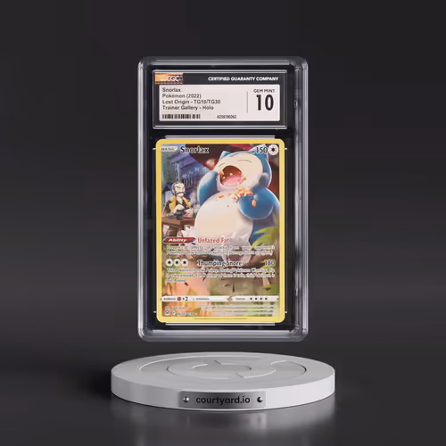 2022 Lost Origin #TG10/TG30 Snorlax - Trainer Gallery Holo (CGC 10 GEM MINT)