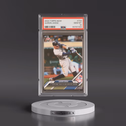 2024 Topps Now #733 Aaron Judge (PSA 10 GEM MINT)