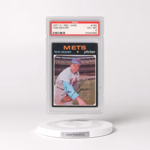 1971 O-Pee-Chee #160 Tom Seaver (PSA 6 EX-MT)