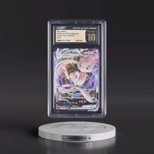 2021 Fusion Arts #040/100 Mew VMAX - Holo (CGC 10 PRISTINE)