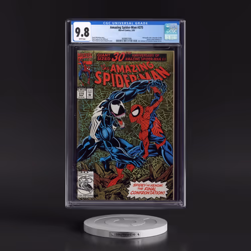 Amazing Spider-Man #375 CGC 9.8 White Pages (Marvel Comics, 3/93) - Universal