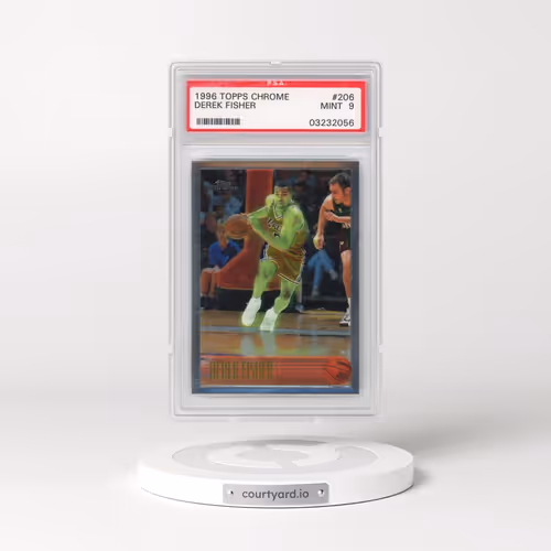 1996 Topps Chrome #206 Derek Fisher (PSA 9 MINT)