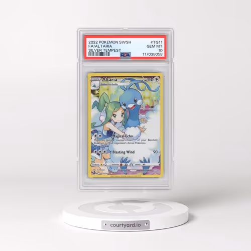 2022 Pokémon Sword & Shield Silver Tempest #TG11 Altaria - Full Art (PSA 10 GEM MINT)