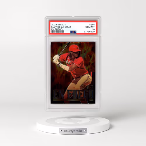 2023 Panini Select EN Fuego #EF4 Elly de La Cruz (PSA 10 GEM MINT)