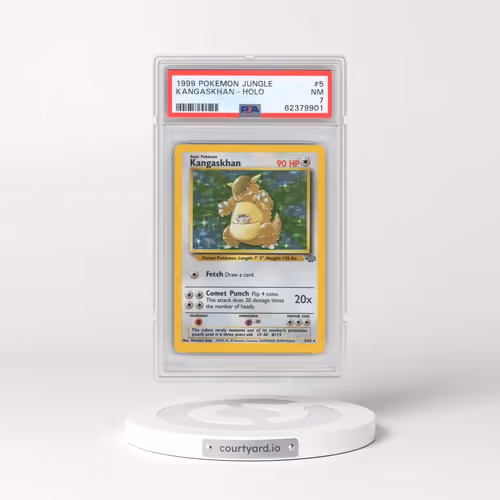 1999 Pokémon Jungle #5 Kangaskhan - Holo (PSA 7 NM)