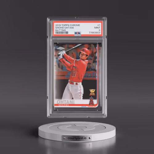 2019 Topps Chrome #1 Shohei Ohtani (PSA 9 MINT)
