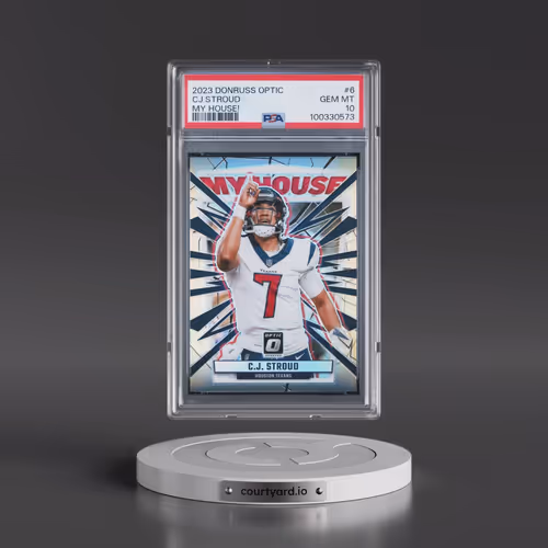 2023 Panini Donruss Optic My House! #6 CJ Stroud (PSA 10 GEM MINT)
