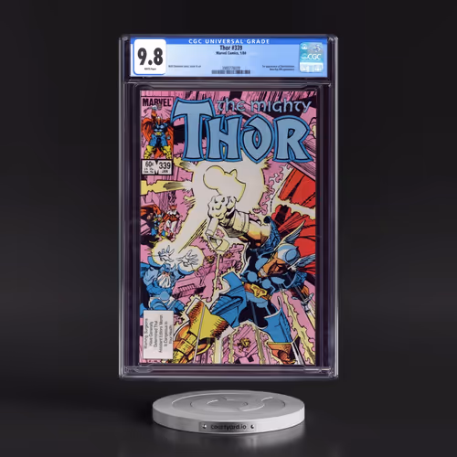 Thor #339 CGC 9.8 White Pages (Marvel Comics, 1/84) - Universal