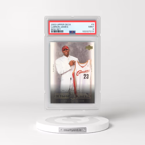 2003 Upper Deck Lebron James Box Set #9 LeBron James (PSA 9 MINT)