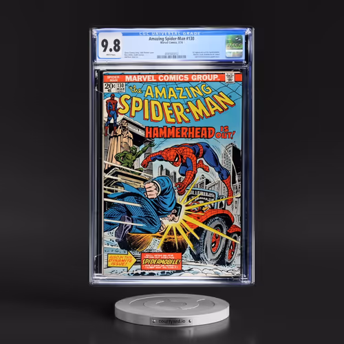 Amazing Spider-Man #130 CGC 9.8 White Pages (Marvel Comics, 3/74)