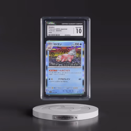 2023 Violet ex #020/078 Slowbro - Holo (CGC 10 GEM MINT)